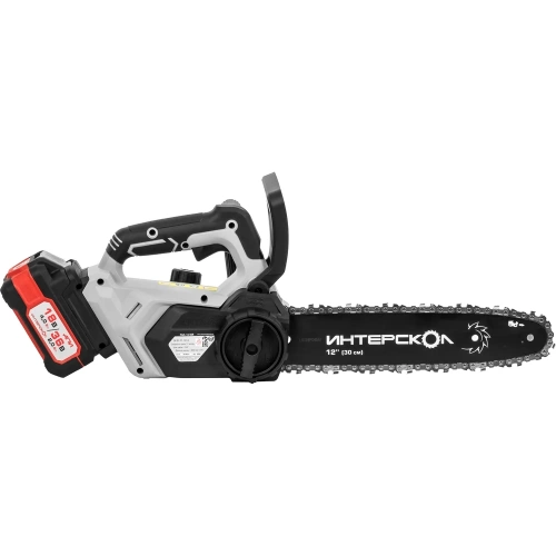 Бесщеточная аккумуляторная цепная пила Интерскол ПЦА-12/36В Li-ion, АПИ (картон, без аккум. и ЗУ) 824.0.0.70 фото 4