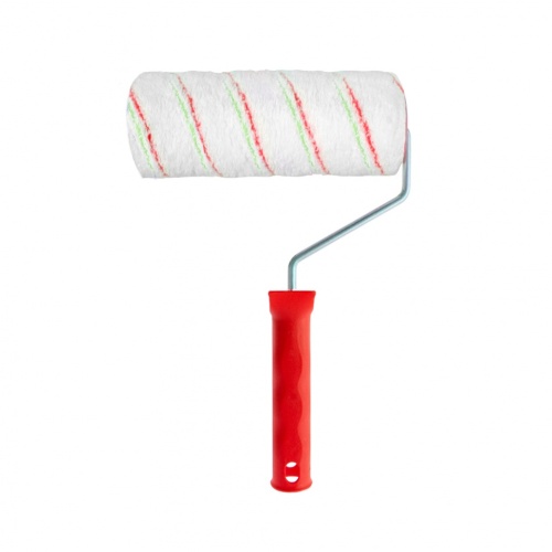 Валик "Эмали" , 180 мм, ворс 12 мм, D - 48 мм, D ручки - 6 мм, полиамид, полиакрил Сибртех Валик "Эмали" , 180 мм, ворс 12 мм, D - 48 мм, D ручки - 6 мм, полиамид, полиакрил Сибртех