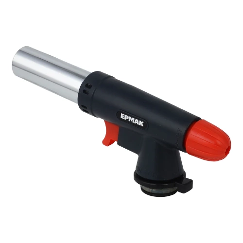 Горелка газ. с пьезо, цанг. захват, ЕРМАК широкое сопло, пласт., латунь; 16х5,5х3,2см 116-028 фото 6 Горелка газ. с пьезо, цанг. захват, ЕРМАК широкое сопло, пласт., латунь; 16х5,5х3,2см 116-028 фото 6