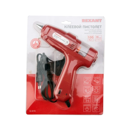 Клеевой пистолет Rexant 100 Вт 12-0115 фото 9 Клеевой пистолет Rexant 100 Вт 12-0115 фото 9
