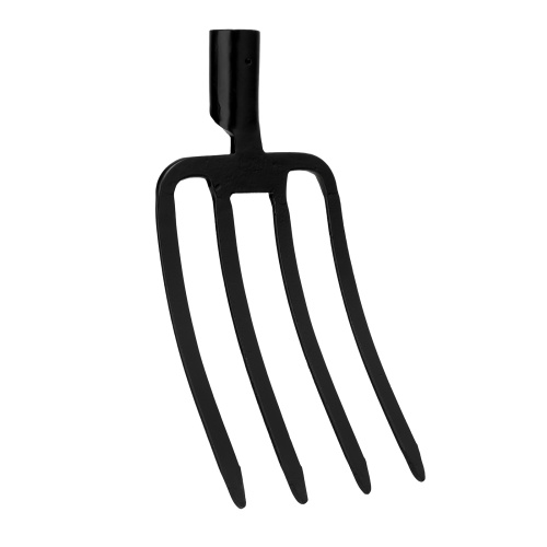 Вилы 4-х рогие, огородные, 180х280 мм, кованые, без черенка, Сибртех фото 2