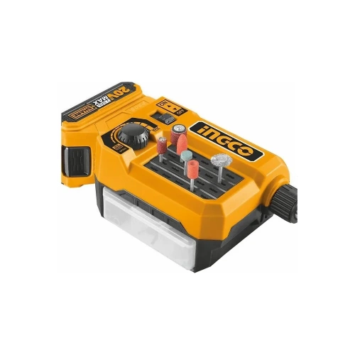 Гравер аккумуляторный INGCO 20 В (ПП 353) CMGLI20011