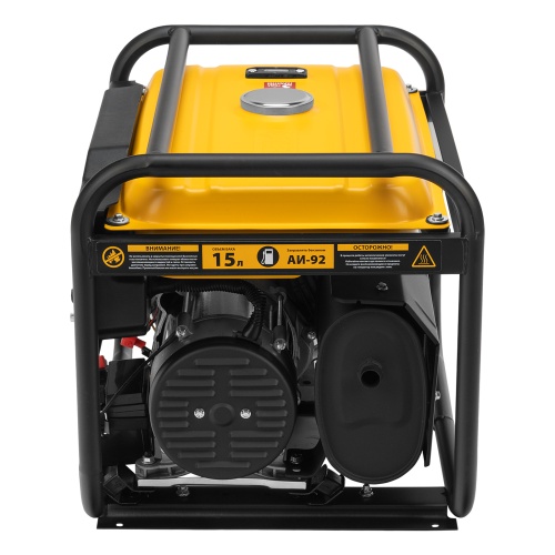 Генератор бензиновый PS-33E, 3.3 кВт, 230В, 15 л, электростартер Denzel фото 9