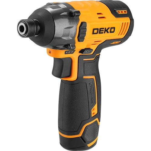 Аккумуляторный ударный винтоверт DEKO DKIS12-Li, с быстрозажимным патроном, 12В, 2*1.5Ач, в кейсе 063-4390 фото 3 Аккумуляторный ударный винтоверт DEKO DKIS12-Li, с быстрозажимным патроном, 12В, 2*1.5Ач, в кейсе 063-4390 фото 3