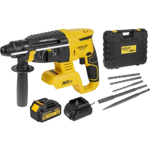 Перфоратор аккумуляторный MOLOT CRH 1814 XLT Lite SET 2318034