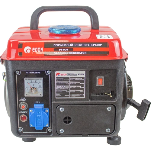 Бензиновый генератор EDON PT-900 (0.65 кВт./0.9 кВт.,ручной стартер) 21527 фото 3 Бензиновый генератор EDON PT-900 (0.65 кВт./0.9 кВт.,ручной стартер) 21527 фото 3