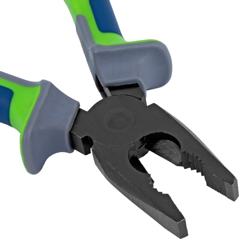 Плоскогубцы комбинированные, 200 мм, фосфатирование, трехкомпонентные рукоятки Сибртех фото 7