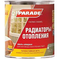 Эмаль алкидная Parade Classic А5 Радиаторы отопления полуматовая база А 0,75 л