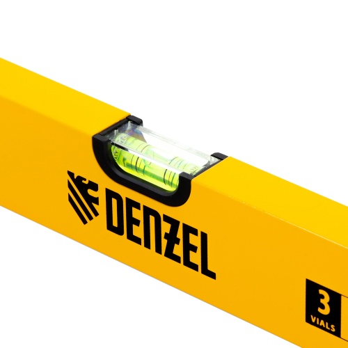 Уровень алюминиевый, 800 мм, фрезерованный, 3 глазка Denzel фото 3