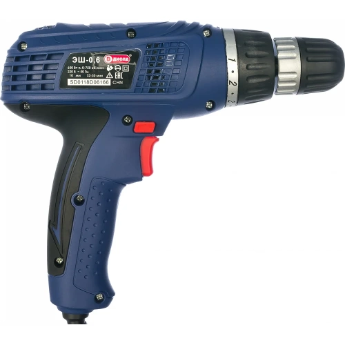 Сетевая дрель-шуруповерт ДИОЛД ЭШ-0.6 10031090 фото 3 Сетевая дрель-шуруповерт ДИОЛД ЭШ-0.6 10031090 фото 3