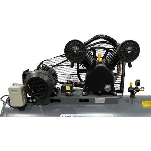 Компрессор поршневой KraftWell 10 бар, 300 л, 380В, сеть 380 В, произв-ть 670 л/мин., объем ресивера 300 л KRW-AC670-300L фото 3