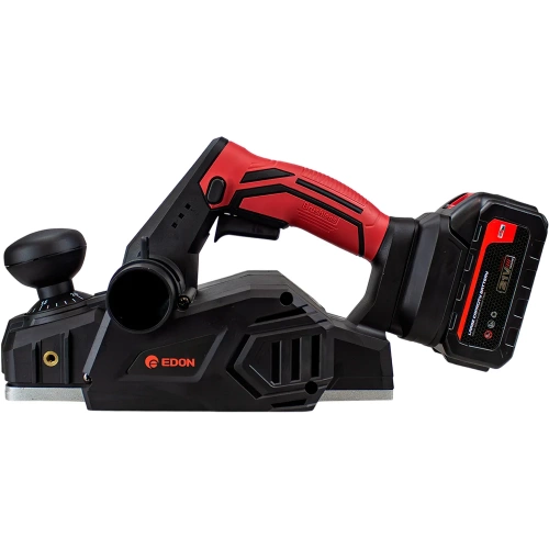 Рубанок аккумуляторный бесщеточный Edon AHP-21A (21В; Li-Ion; 4.0Ач;15000об/мин; 82мм) 40851 Рубанок аккумуляторный бесщеточный Edon AHP-21A (21В; Li-Ion; 4.0Ач;15000об/мин; 82мм) 40851