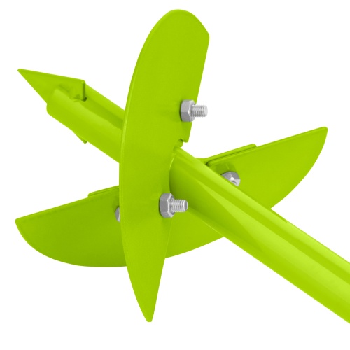 Бур лопастной со сменными ножами, 1000 мм, диаметр 150 мм, 200 мм, Сибртех фото 4