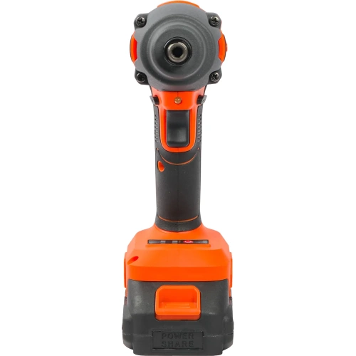 Набор Шуруповерт ударный Спец БИА-21-Б, (бесщеточный двигатель),21В,2аккум *2,0Ач,скорость0-3000 об/ми, частота ударов 0-4200 уд/мин,макс крут момент 220Нм, подсведка,зарядка 4ч,кейс, цв.кор + перчатки СПЕЦ-4132/ВС-136-0272 фото 9