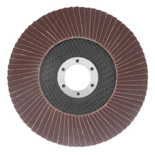 Круг лепестковый торцевой КЛТ-1, зернистость P 120(10Н) 125 х 22.2 мм, "БАЗ" фото 2