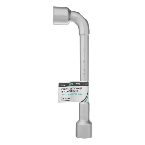 Ключ угловой проходной 17 мм Stels фото 5
