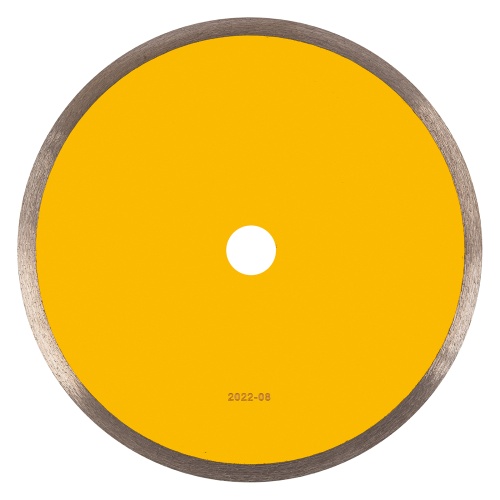 Диск алмазный сплошной, супертонкий, 250 х 25,4 мм, горячее прессование, мокрое резание Denzel фото 2