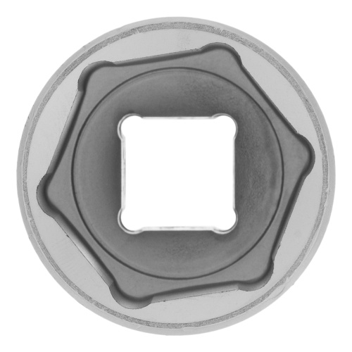 Головка торцевая, 27 мм, шестигранная, CrV, под квадрат 1/2, хромированная Matrix фото 4