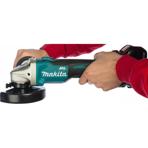 Аккумуляторная угловая шлифовальная машина Makita LXT DGA504RF фото 5