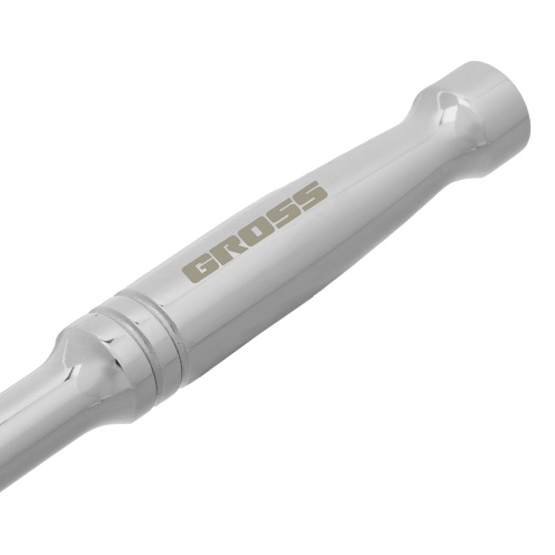 Ключ-трещотка 3/8", CrV, 120 зубьев, цельнометаллический, хром Gross фото 7