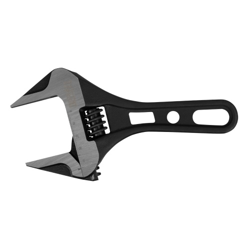 Ключ разводной 185 мм, CrV, кованый, укороченная рукоятка Denzel фото 3