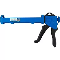 Пистолет для герметика vertextools полукорпусной, усиленный, нейлон 360 9017-06