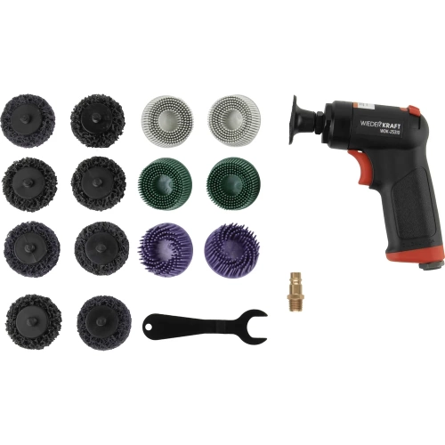 Пневматическая шлифовальная машинка WIEDERKRAFT 50 мм, 18000 Об/мин, 380 Вт WDK-25310 фото 9 Пневматическая шлифовальная машинка WIEDERKRAFT 50 мм, 18000 Об/мин, 380 Вт WDK-25310 фото 9