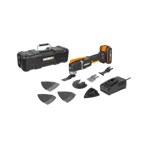 Аккумуляторный реноватор WORX 20 В, 2 Ач х 1, ЗУ 2 А, кейс WX696 фото 8