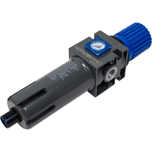 Фильтр воздушный с редуктором 1/2", 16 бар NORDBERG NP8244 фото 4 Фильтр воздушный с редуктором 1/2", 16 бар NORDBERG NP8244 фото 4