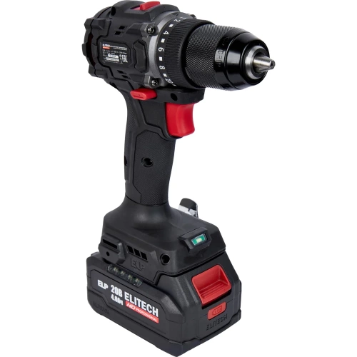 Аккумуляторная дрель Elitech CD 20SL2 (20В, 2х4Ач, 60Нм, BL) HD 205718 фото 6 Аккумуляторная дрель Elitech CD 20SL2 (20В, 2х4Ач, 60Нм, BL) HD 205718 фото 6