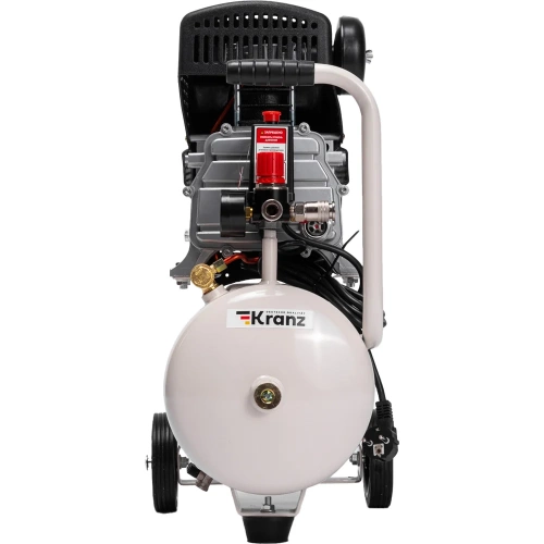 Компрессор воздушный Kranz KR-1500/24, 1500Вт, 230 л/мин, 24л KR-16-1151 фото 3 Компрессор воздушный Kranz KR-1500/24, 1500Вт, 230 л/мин, 24л KR-16-1151 фото 3