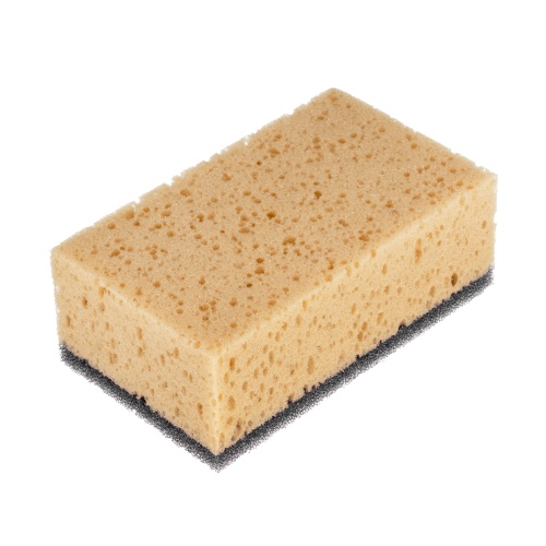 Губка крупнопористая комбинированная для удаления эпоксидной затирки 160х95х60 мм, Сибртех фото 2