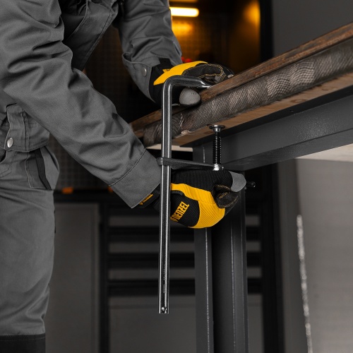 Струбцина F-образная, 80x300мм, кованая Denzel фото 8 Струбцина F-образная, 80x300мм, кованая Denzel фото 8