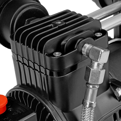 Компрессор безмасл. малошумный DLP-950/24, 950Вт,24 л, 2850 об/мин, 170 л/мин Denzel фото 14