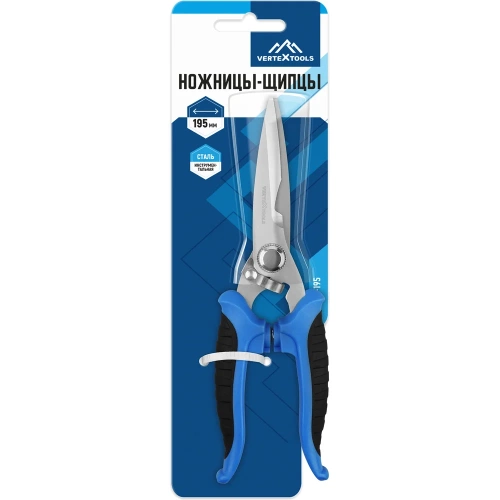 Ножницы-щипцы vertextools 195 мм 0033-195 фото 8