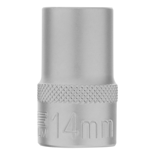 Головка торцевая, 14 мм, шестигранная, CrV, под квадрат 1/2 Stels фото 3