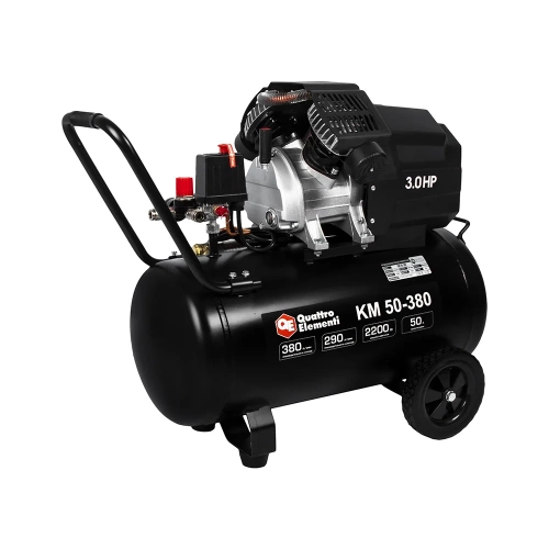 Поршневой масляный компрессор QUATTRO ELEMENTI KM 50-380 248-504