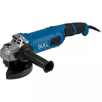 Одноручная угловая шлифмашина BULL WS 1501 150 мм, 1400 Вт, 8400 об/мин, пылезащита, 4 м кабель 1333622