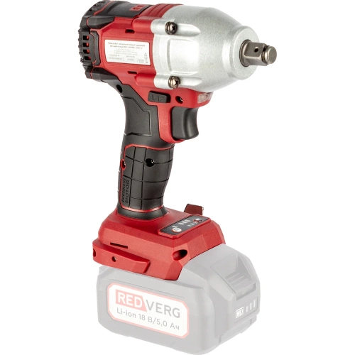 Гайковерт аккумуляторный ударный бесщеточный REDVERG RD-IW18BL-500/U (без акк, без з/у) 6682904 фото 5 Гайковерт аккумуляторный ударный бесщеточный REDVERG RD-IW18BL-500/U (без акк, без з/у) 6682904 фото 5