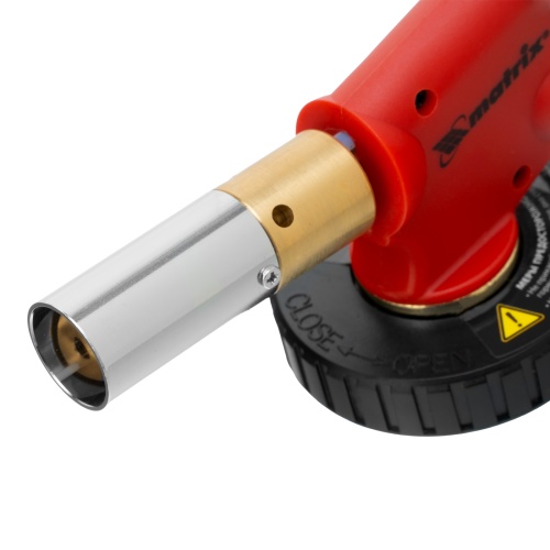 Профессиональная горелка на бутановый баллон, пьезоподжиг, расширенное сопло Matrix фото 7