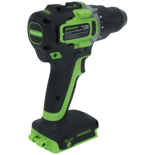 Аккумуляторная дрель-шуруповерт Greenworks 24V, 90 Нм, бесщеточная, без АКБ и ЗУ 3707507 фото 4