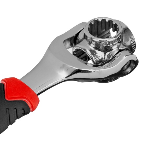 Ключ универсальный 48 в 1, СrV, 8-19мм, Spline Matrix фото 4