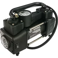 Двухцилиндровый компрессор AUTOVIRAZH 95 л/мин с цифровым манометром и функцией автостоп AV-010999