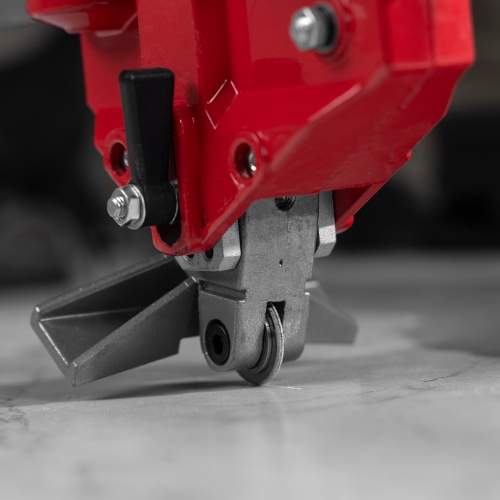 Плиткорез ручной монорельсовый 600 х 14 мм, ходовая каретка,9/4 рег. подшипников, литая станина// MTX фото 13