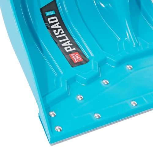 Лопата-скрепер для уборки снега, полипропилен, 460х320х1300 мм, алюминиевый черенок, ПВХ, LUXE Palisad фото 6 Лопата-скрепер для уборки снега, полипропилен, 460х320х1300 мм, алюминиевый черенок, ПВХ, LUXE Palisad фото 6