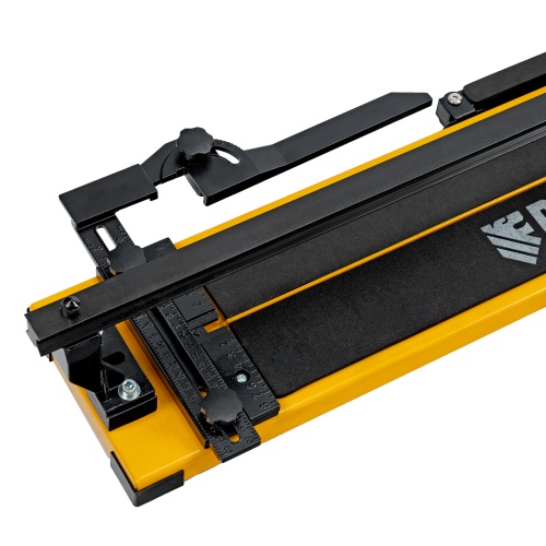 Плиткорез рельсовый 1200х16мм, каретка на подш., стальная станина, усил. рукоятка-пенал Denzel фото 8
