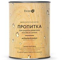 Пропитка для бани и сауны Elcon Sauna Natural 0,9 л