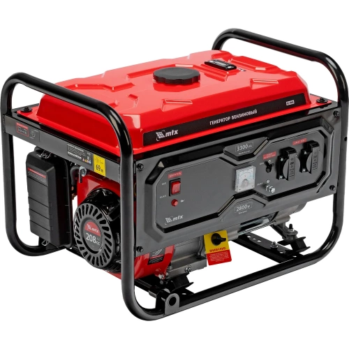Генератор бензиновый MTX RS-4000, 3,3 кВт, 230В, ручной стартер 946115