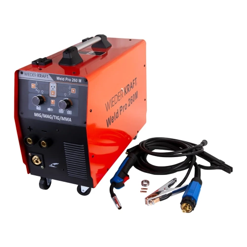 Сварочный инверторный аппарат Weld Pro 260M 260A WIEDERKRAFT Сварочный инверторный аппарат Weld Pro 260M 260A WIEDERKRAFT