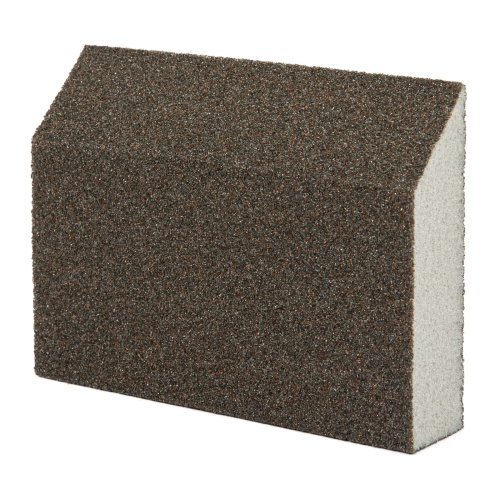 Губка для шлифования, 120 х 90 х 25 мм, трапеция, мягкая, P 80 Matrix фото 3